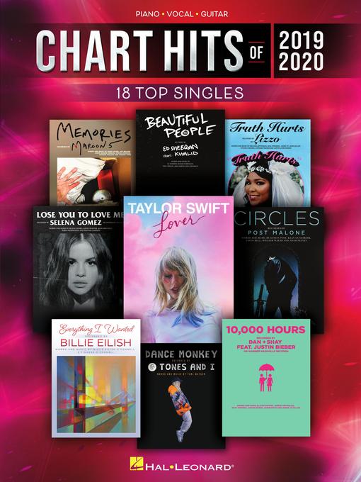 Title details for Chart Hits of 2019-2020 Piano/Vocal/Guitar Songbook by Hal Leonard Corp. - Available